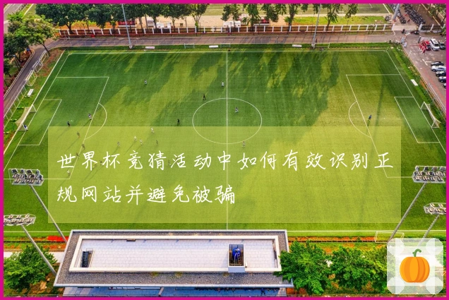 世界杯竞猜活动中如何有效识别正规网站并避免被骗