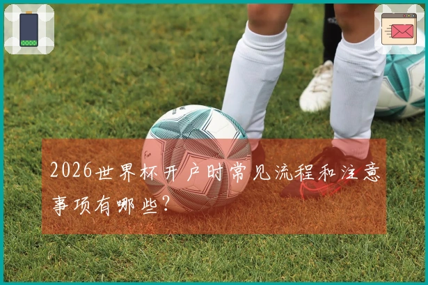 2026世界杯开户时常见流程和注意事项有哪些？