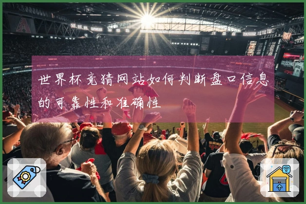 世界杯竞猜网站如何判断盘口信息的可靠性和准确性