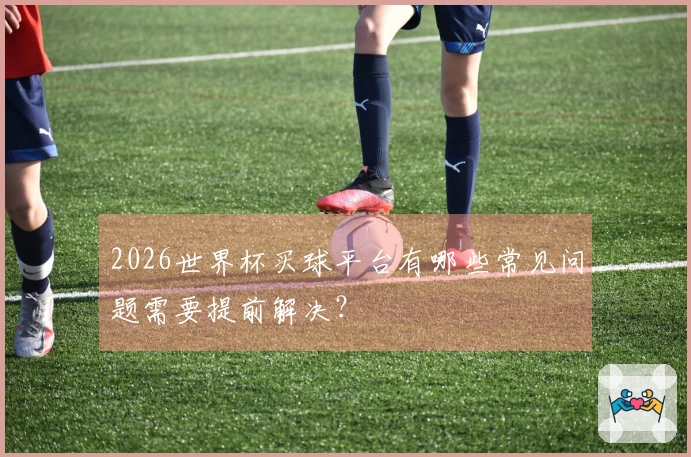 2026世界杯买球平台有哪些常见问题需要提前解决？