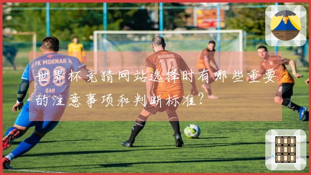 世界杯竞猜网站选择时有哪些重要的注意事项和判断标准？