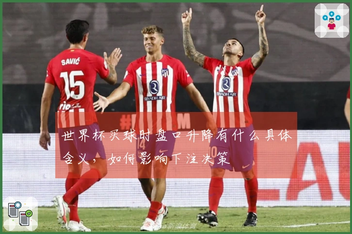 世界杯买球时盘口升降有什么具体含义，如何影响下注决策